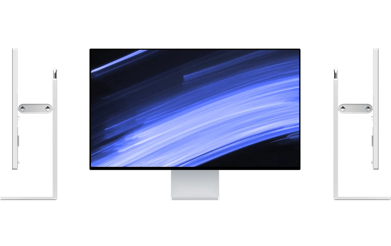 Front and side views of MasterBeast monitor
